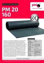 Technisches Datenblatt PM 20