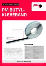 Technisches Datenblatt PM BUTYLKLEBEBAND