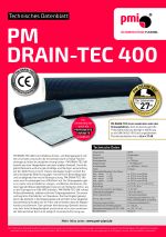 Technisches Datenblatt PM DRAIN-TEC
