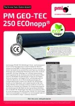 Technisches Datenblatt PM GEO-TEC-ECOnopp®