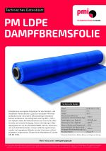 Technisches Datenblatt PM LDPE DAMPFBREMSFOLIE