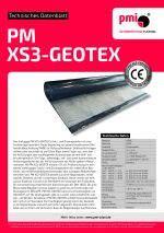 Technisches Datenblatt PM XS3-GEOTEX